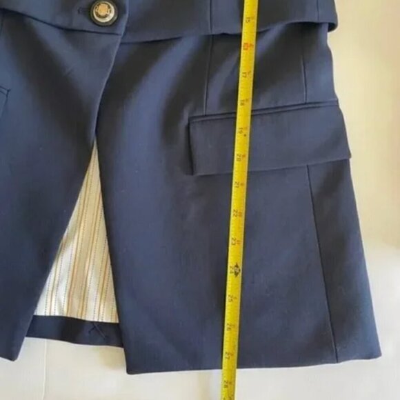 Veronica Beard Mori Dickey Jacket Navy Blue Size 4 NWT - Picture 5 of 16